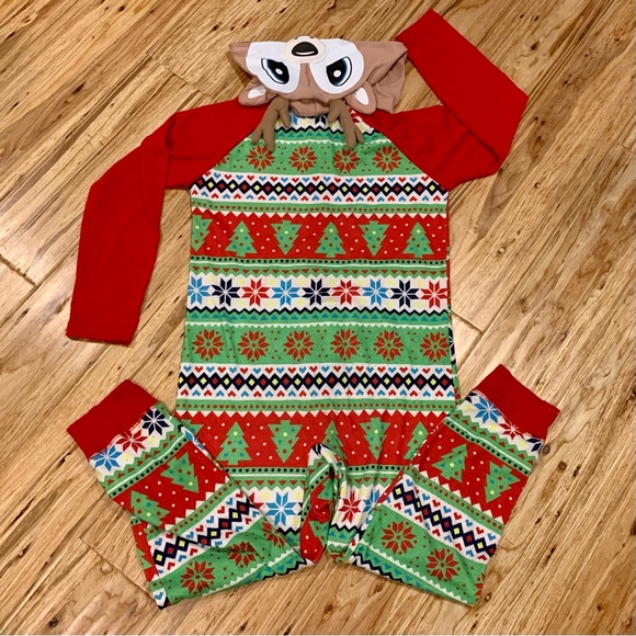 Justice Oh Deer onesie sz 12 - Picture 8 of 8